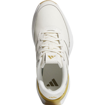 Adidas Women's S2G Spikeless Leather '25 Golf Shoes Off White/Gold