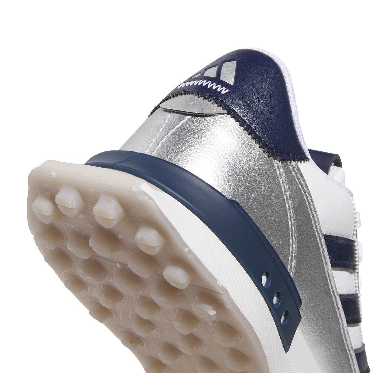 Adidas Women's S2G Spikeless Leather 25 Golf Shoes White/Night Indigo/Grey Two