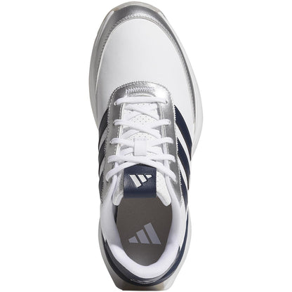 Adidas Women's S2G Spikeless Leather 25 Golf Shoes White/Night Indigo/Grey Two