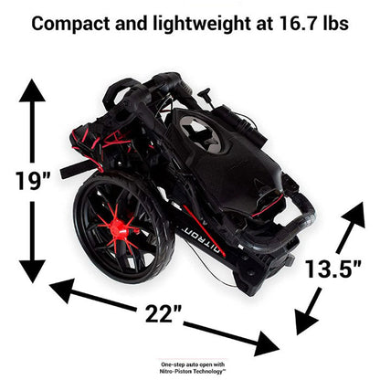 BagBoy Nitron Auto-Open Push Cart