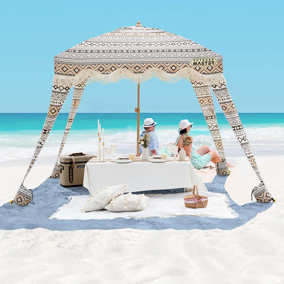 Beach Cabana with Fringe