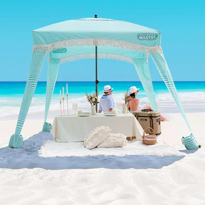 Beach Cabana with Fringe