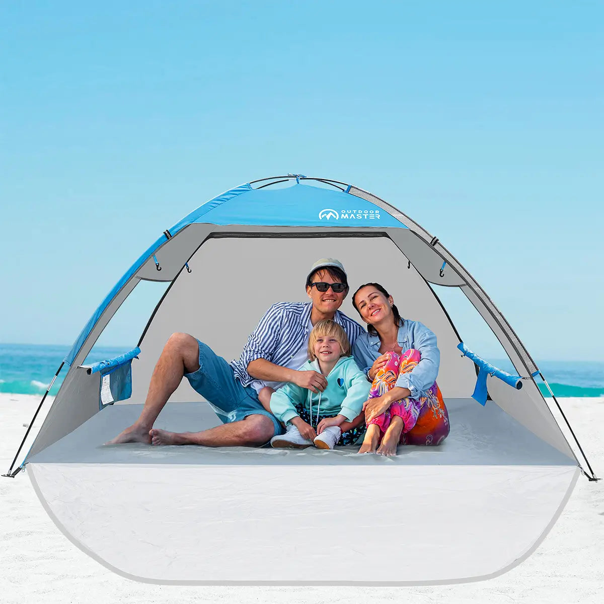 Beach Tent for 3 Person with 2 Doors