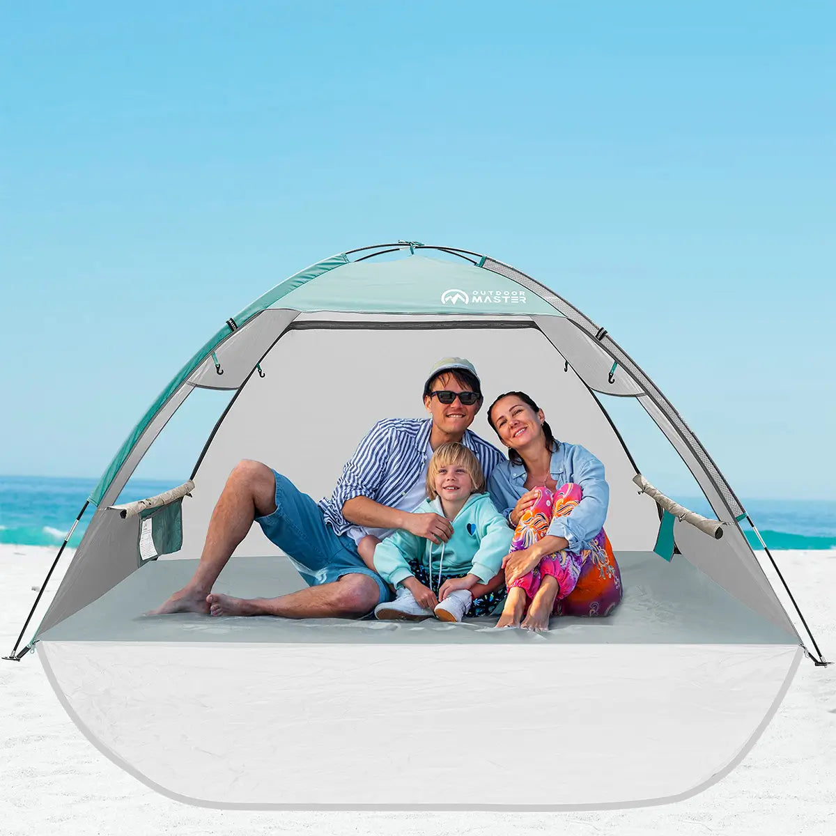 Beach Tent for 3 Person with 2 Doors