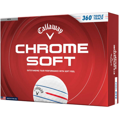 Callaway Chrome Soft 360 Triple Track Golf Balls