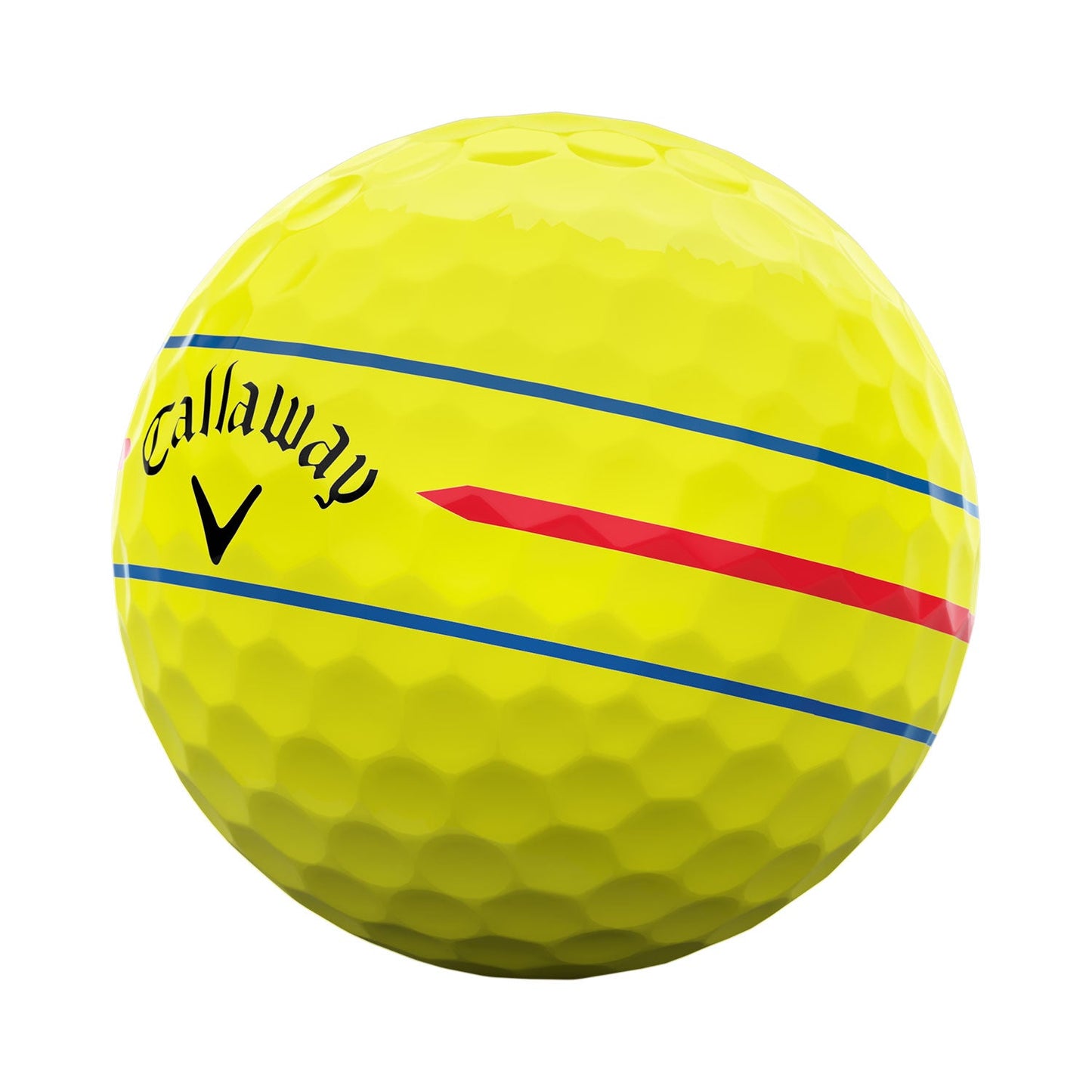 Callaway Chrome Soft 360 Triple Track Yellow Golf Balls