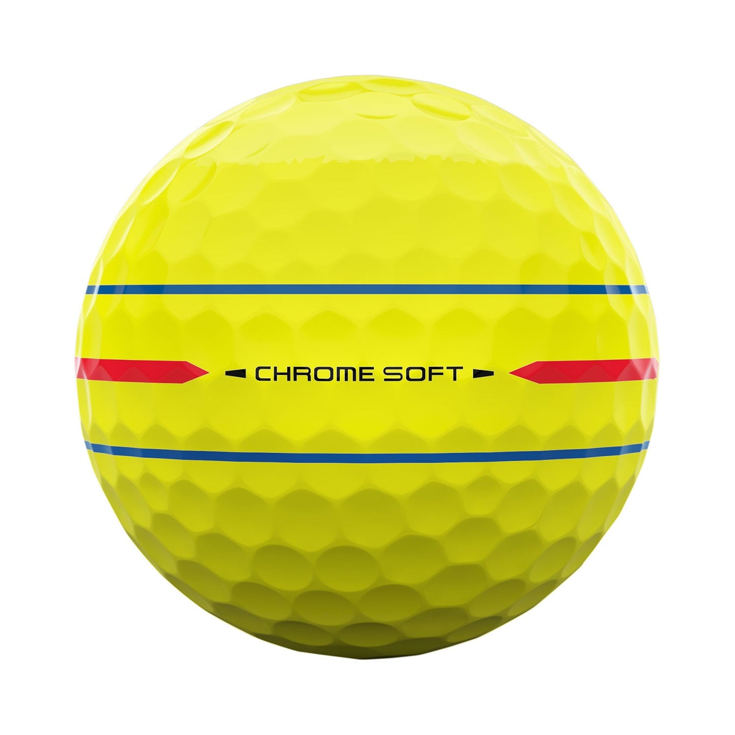 Callaway Chrome Soft 360 Triple Track Yellow Golf Balls