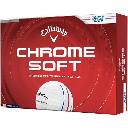 Callaway Chrome Soft Triple Track Golf Balls
