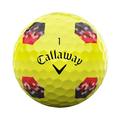 Callaway Chrome Soft TruTrack Yellow Golf Balls