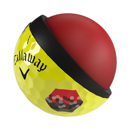 Callaway Chrome Soft TruTrack Yellow Golf Balls