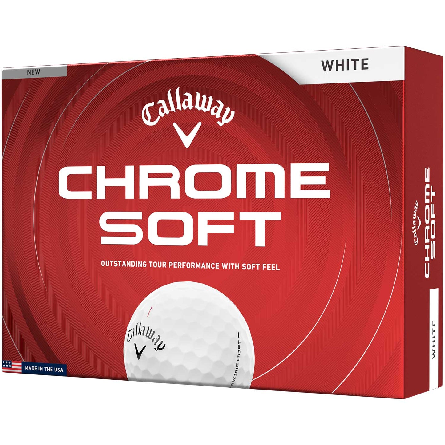 Callaway Chrome Soft White Golf Balls