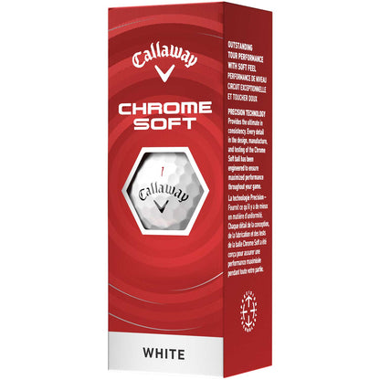 Callaway Chrome Soft White Golf Balls