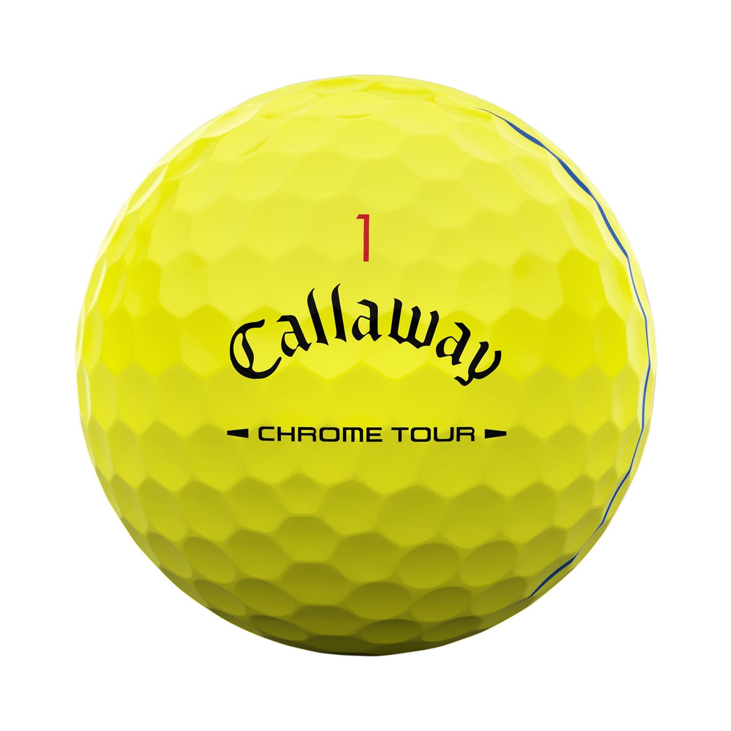 Callaway Chrome Tour Triple Track Yellow Golf Balls