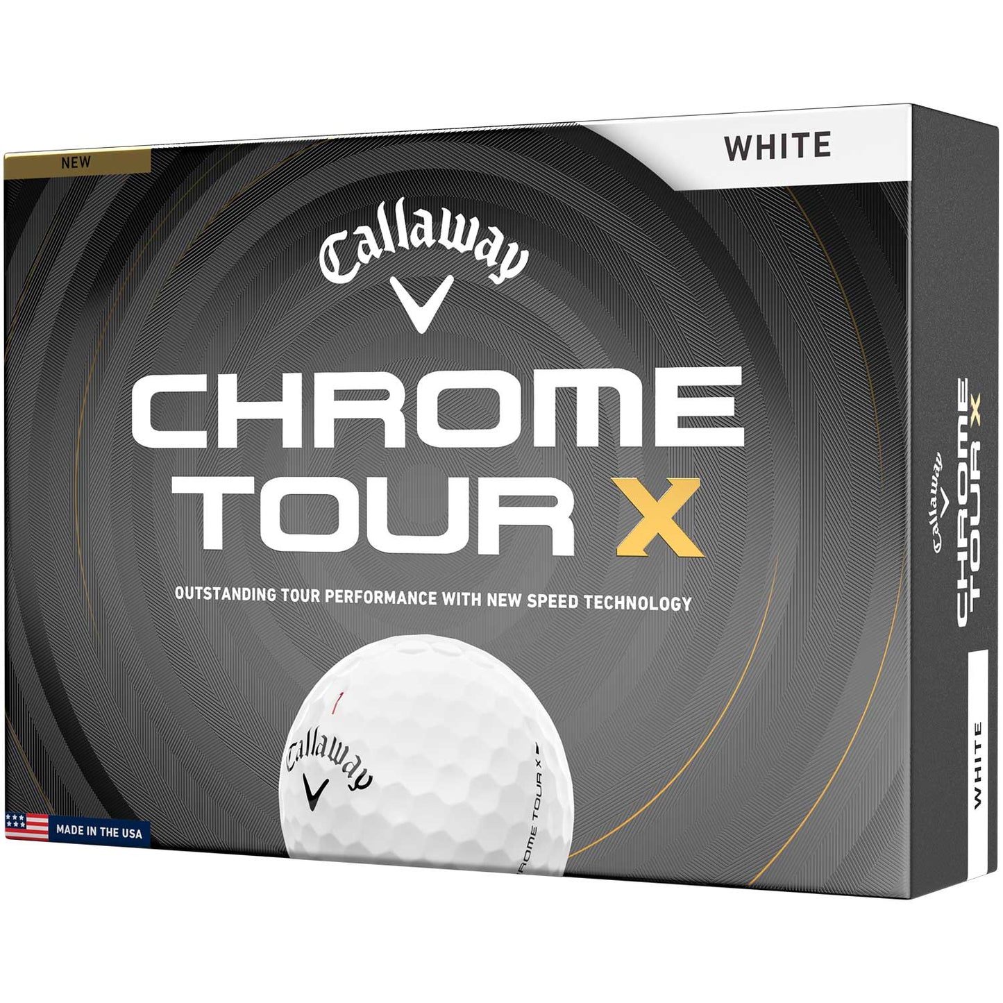 Callaway Chrome Tour X White Golf Balls
