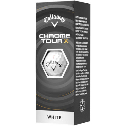 Callaway Chrome Tour X White Golf Balls