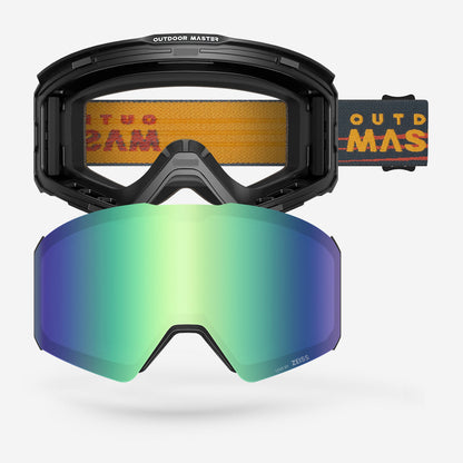 FALCON Custom Ski Goggles ZEISS Lens + Frame & Strap