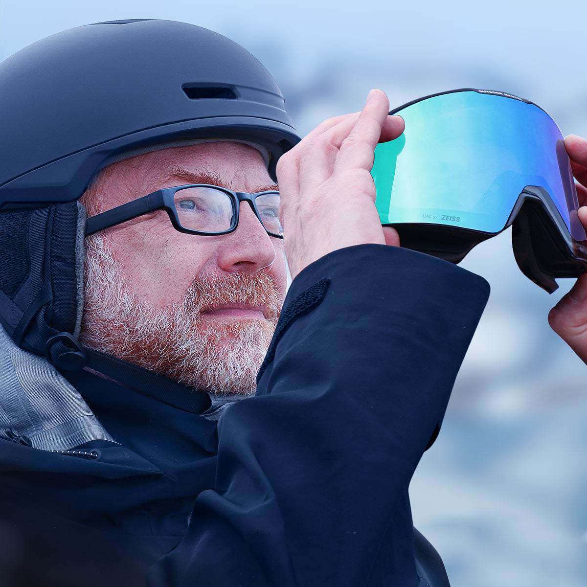 FALCON Custom Ski Goggles ZEISS Lens + Frame & Strap