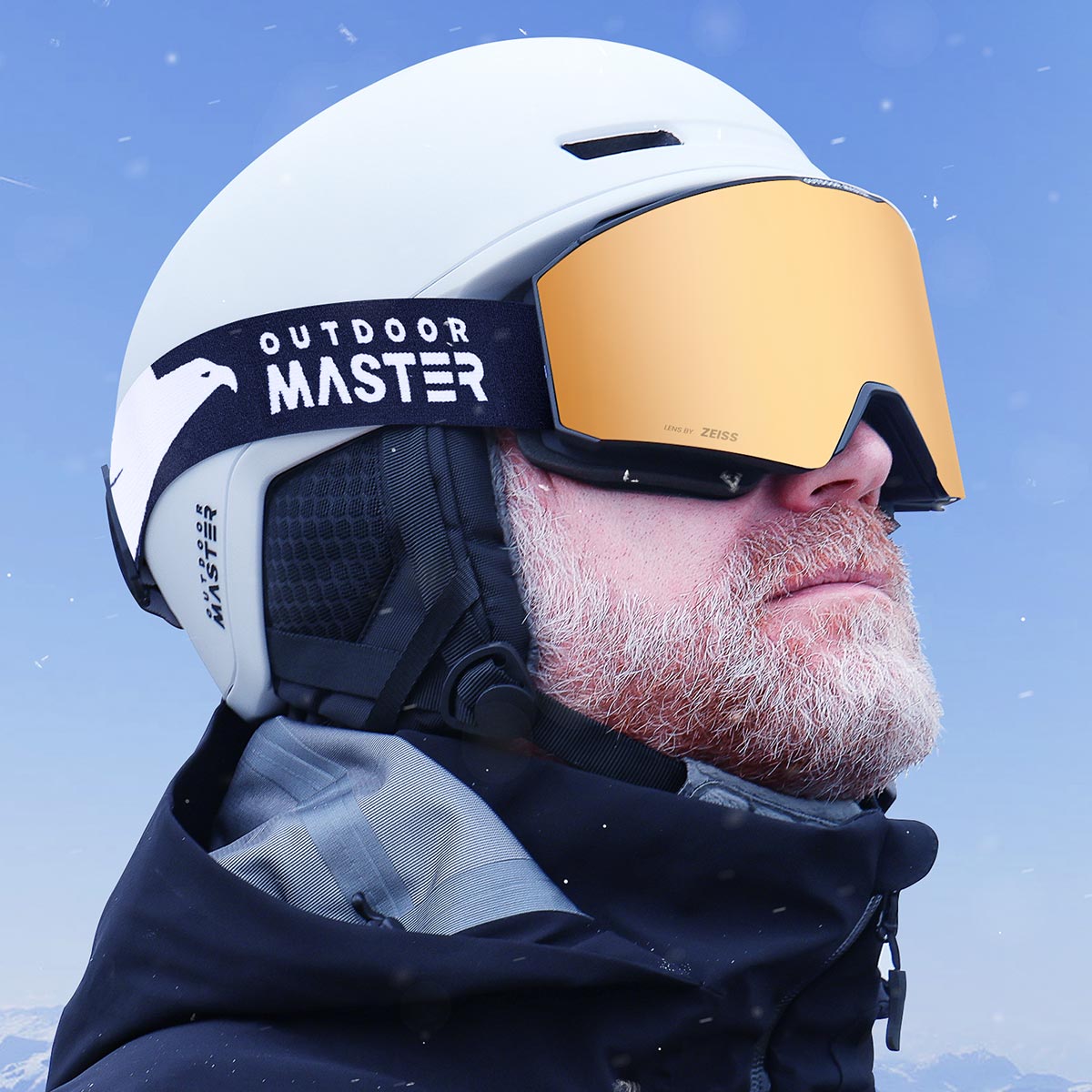 FALCON Custom Ski Goggles ZEISS Lens + Frame & Strap