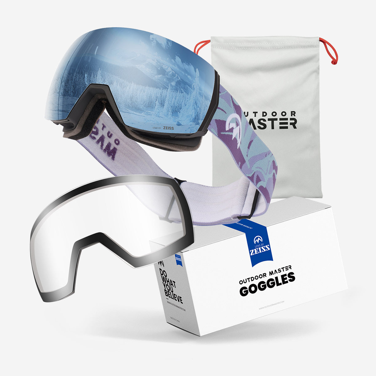 ULTRA Zeiss Snow Goggles + Lens Bundle