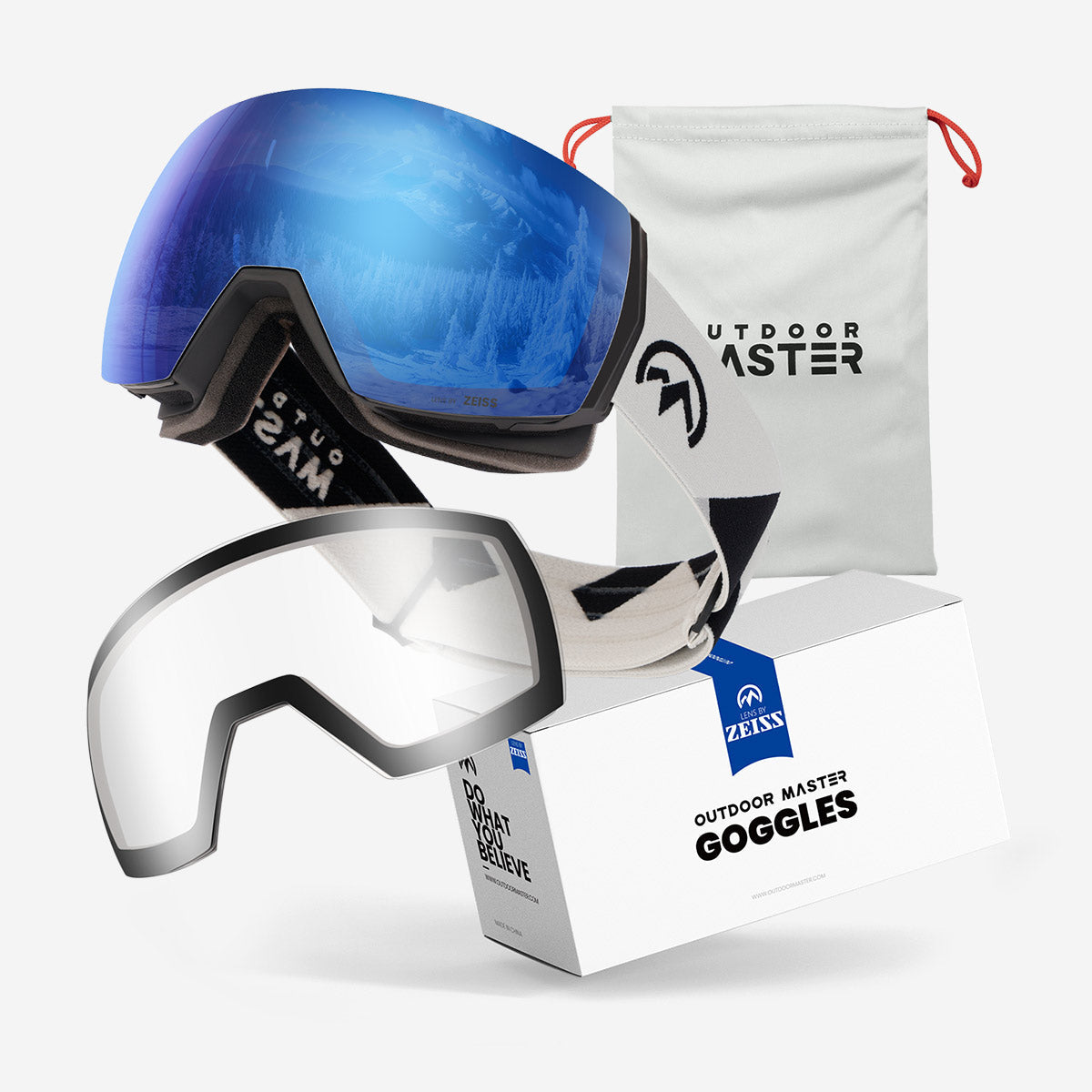 ULTRA Zeiss Snow Goggles + Lens Bundle