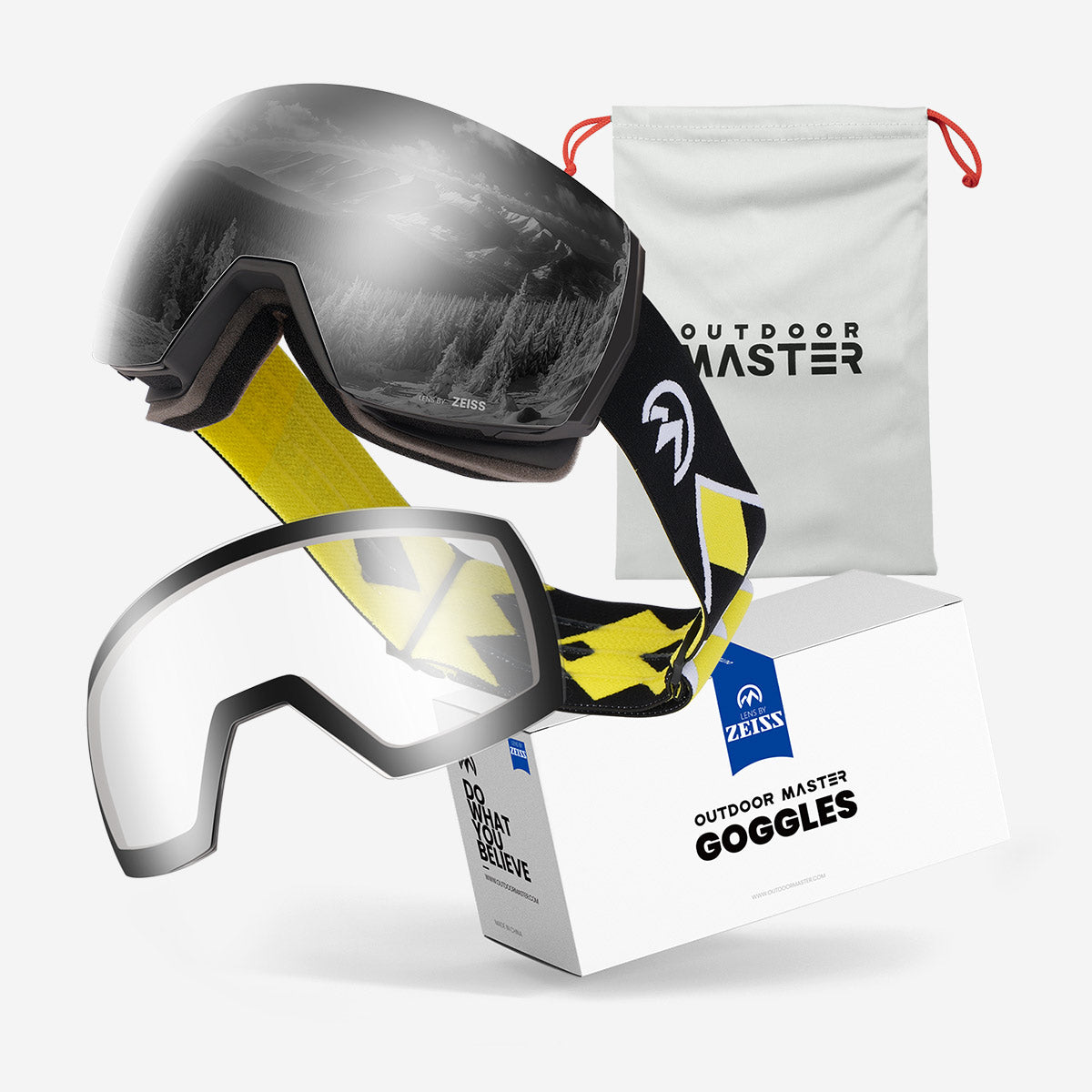 ULTRA Zeiss Snow Goggles + Lens Bundle