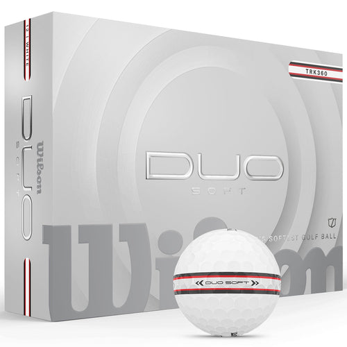 Wilson DUO Soft TRK360 White Golf Balls