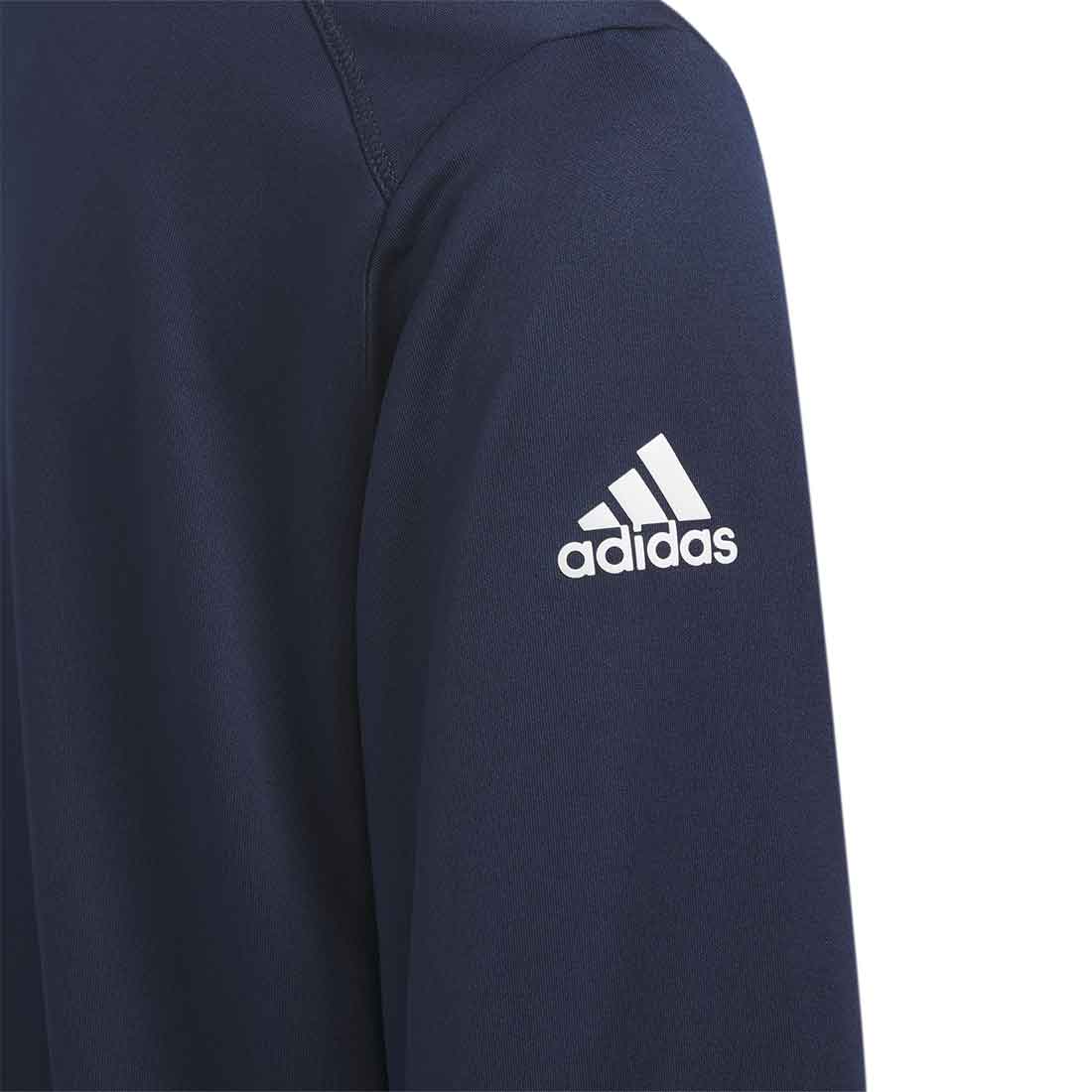 Adidas 2023 Boys Heather Quarter Zip Pullover