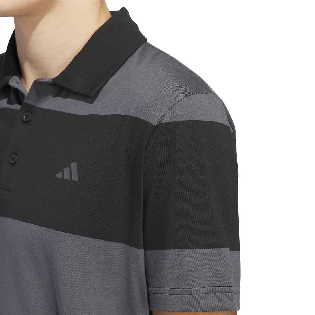 Adidas 2024 Color Block Rugby Stripe Polo