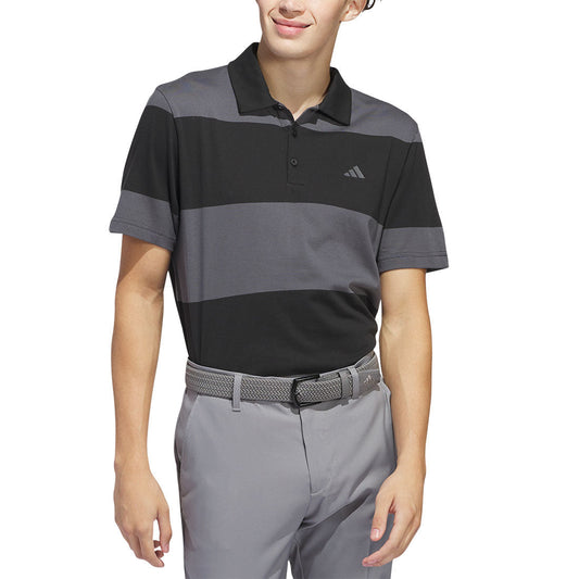 Adidas 2024 Color Block Rugby Stripe Polo