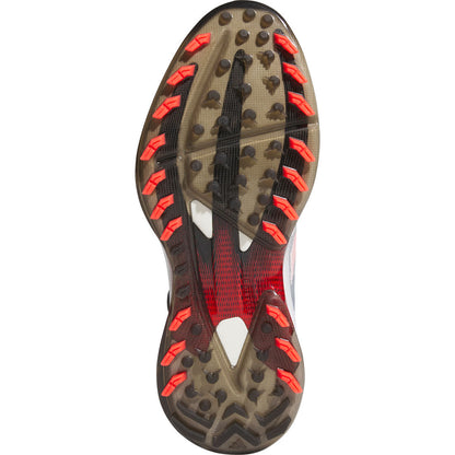 Adidas Adizero ZG BOA Golf Shoes White/Lucid Red/Black