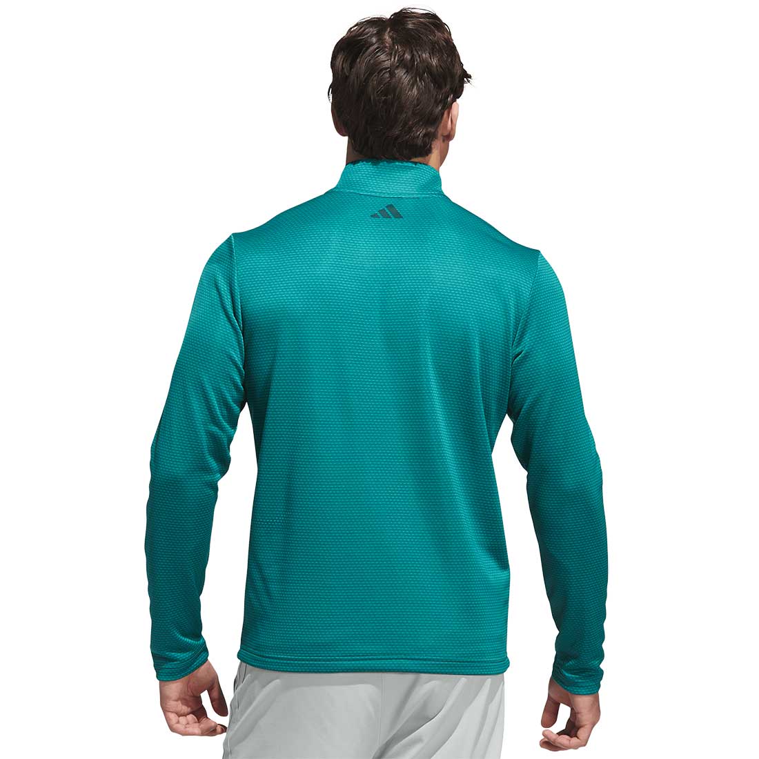 Adidas Performance Printed Quarter Zip Golf Pullover