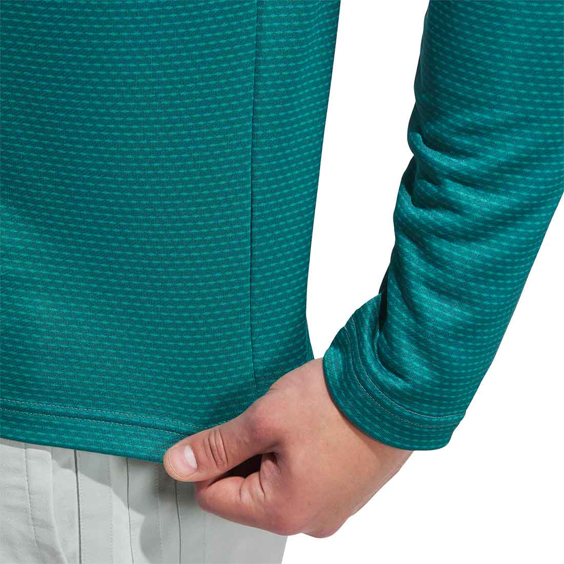 Adidas Performance Printed Quarter Zip Golf Pullover