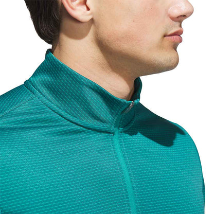 Adidas Performance Printed Quarter Zip Golf Pullover