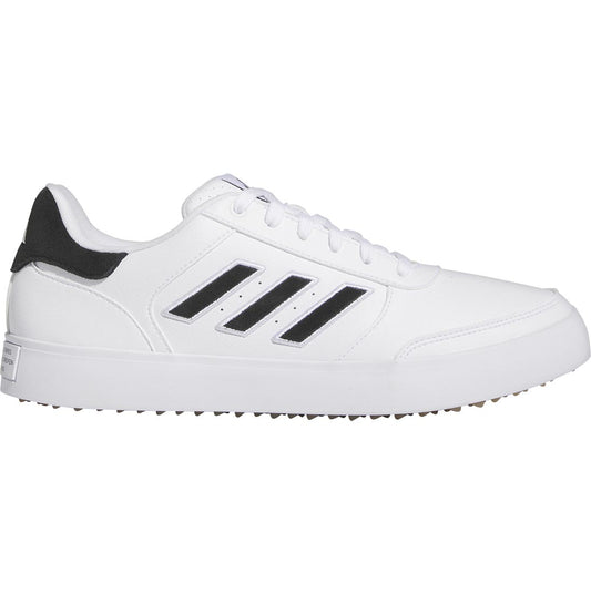 Adidas Retrocross 24 Golf Shoes White/Black/Gum