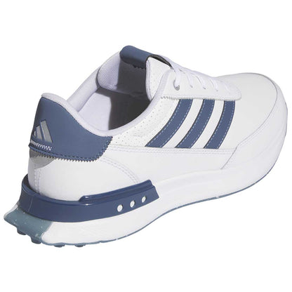 Adidas S2G Spikeless Leather 24 Golf Shoes White/Collegiate Navy