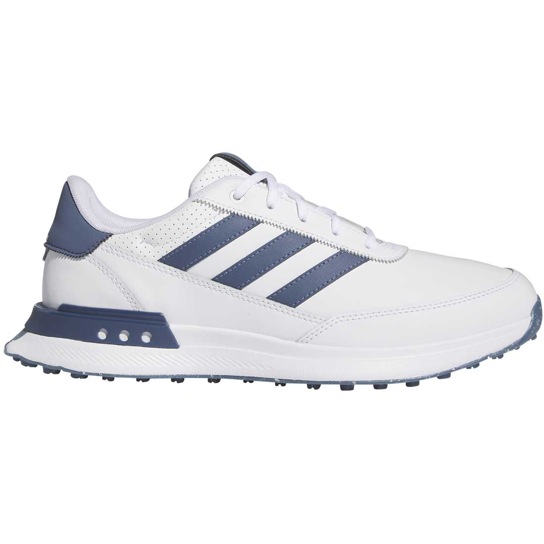 Adidas S2G Spikeless Leather 24 Golf Shoes White/Collegiate Navy