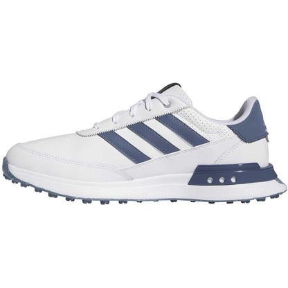 Adidas S2G Spikeless Leather 24 Golf Shoes White/Collegiate Navy
