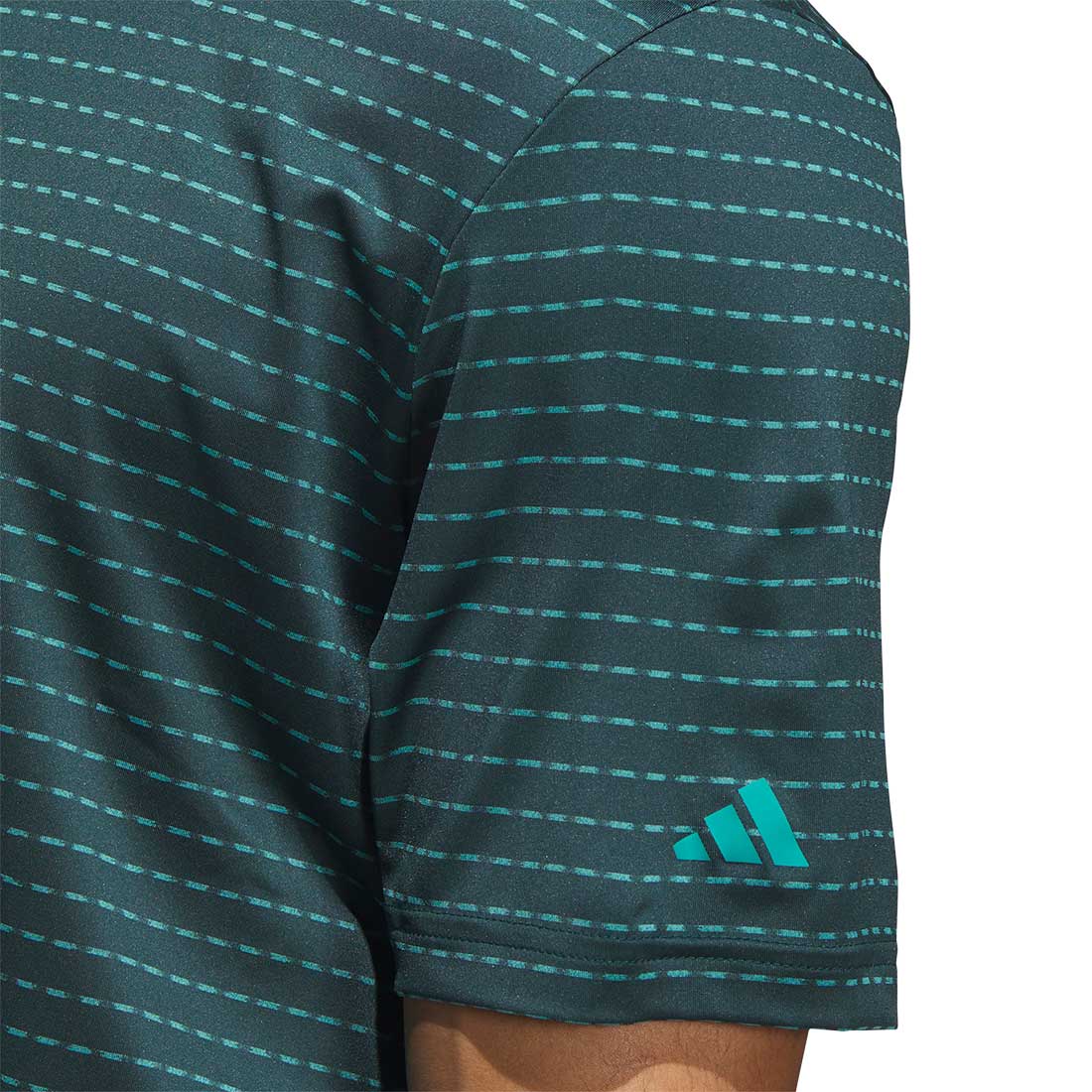 Adidas Ultimate365 Dash Stripe Golf Polo
