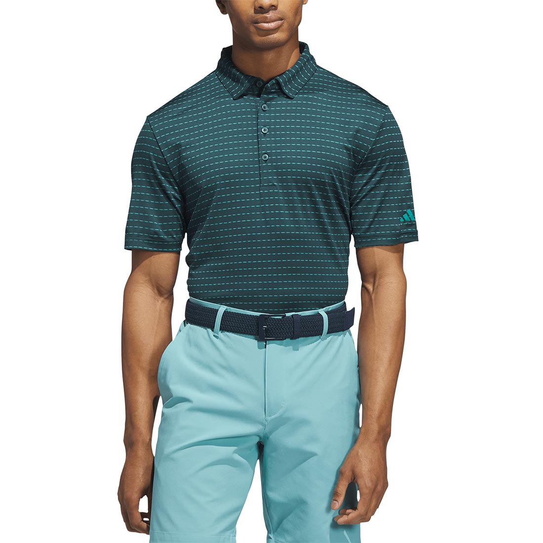 Adidas Ultimate365 Dash Stripe Golf Polo