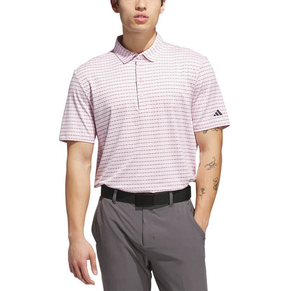 Adidas Ultimate365 Dash Stripe Golf Polo