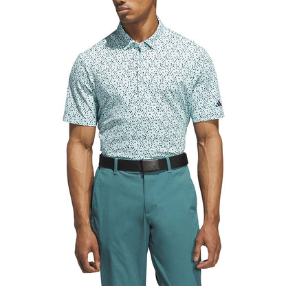 Adidas Ultimate365 Jacquard Argyle Golf Polo