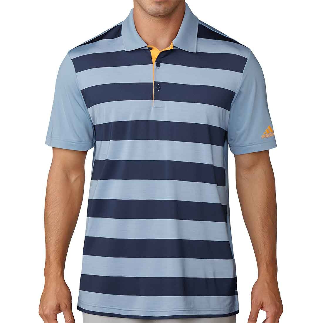 Adidas 2024 Color Block Rugby Stripe Polo