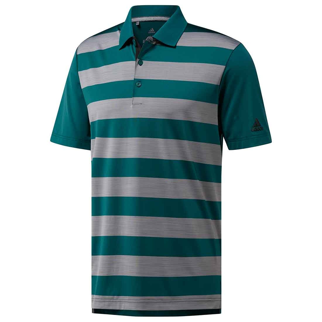 Adidas 2024 Color Block Rugby Stripe Polo