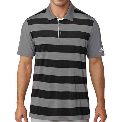 Adidas 2024 Color Block Rugby Stripe Polo