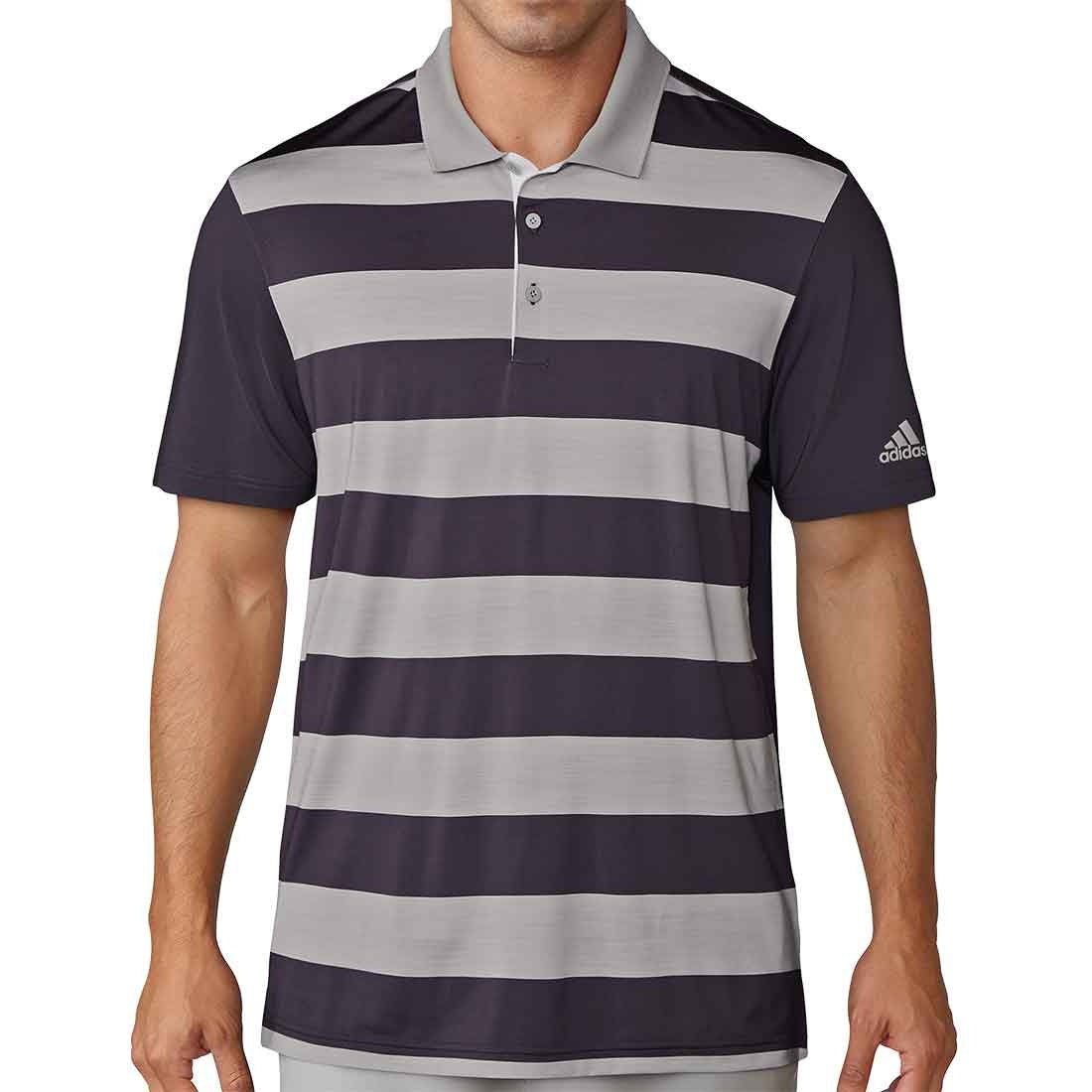 Adidas 2024 Color Block Rugby Stripe Polo