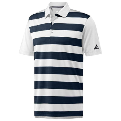 Adidas 2024 Color Block Rugby Stripe Polo
