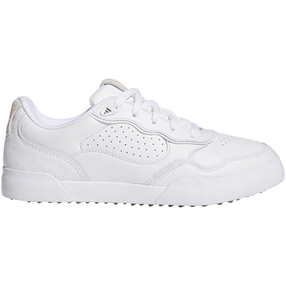 Adidas Women's Retrocross 25 Golf Shoes White/Grey Six/Gum