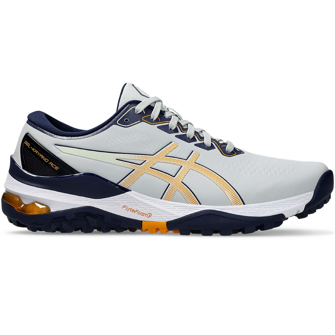 Asics Gel-Kayano Ace 2 Golf Shoes Glacier Grey/Amber