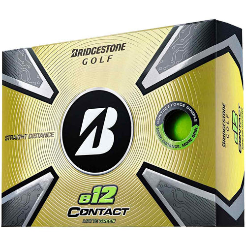 Bridgestone e12 Contact Matte Green Golf Balls