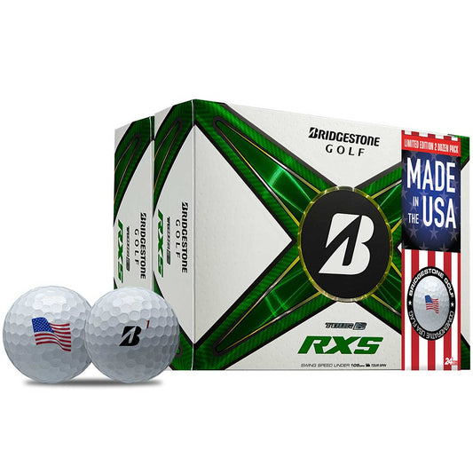 Bridgestone Tour B RXS USA Double Dozen Golf Balls